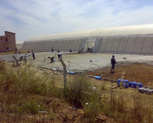 Tarım Alanı Yapımı - HISHTIL - TOROS FİDECİLİK